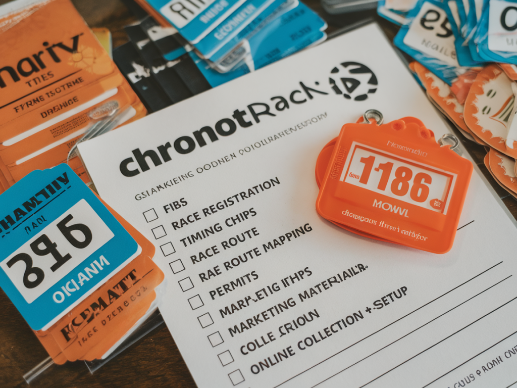 Quelle checklist détaillée pour organiser une course solidaire avec chronotrack et collectes en ligne
