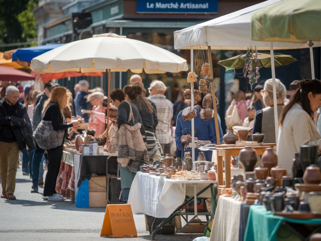 Quelle stratégie commerciale pour vendre 50 emplacements stands à des artisans locaux en un mois