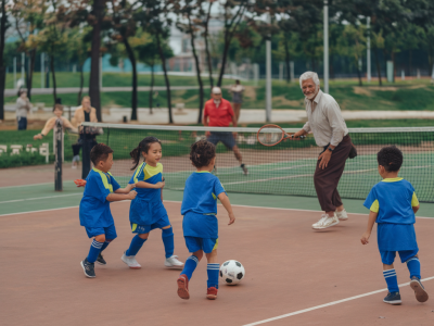 Comment intégrer des animations intergénérationnelles lors d'un village sportif municipal