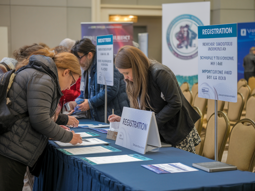 Comment optimiser l'accueil des participants avec un check-list d'inscription rapide