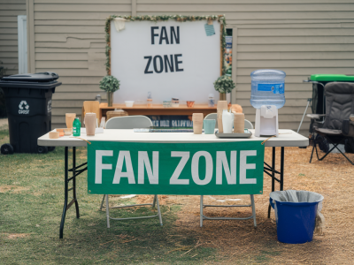 Comment monter un kit déco éco-responsable pour une fan zone à petit budget avec fournisseurs, modèles et estimation des coûts