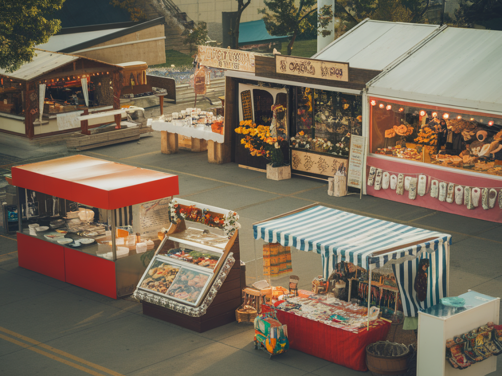 Comment aménager un village exposant qui maximise les ventes tout en optimisant le parcours spectateur et la rotation des stands